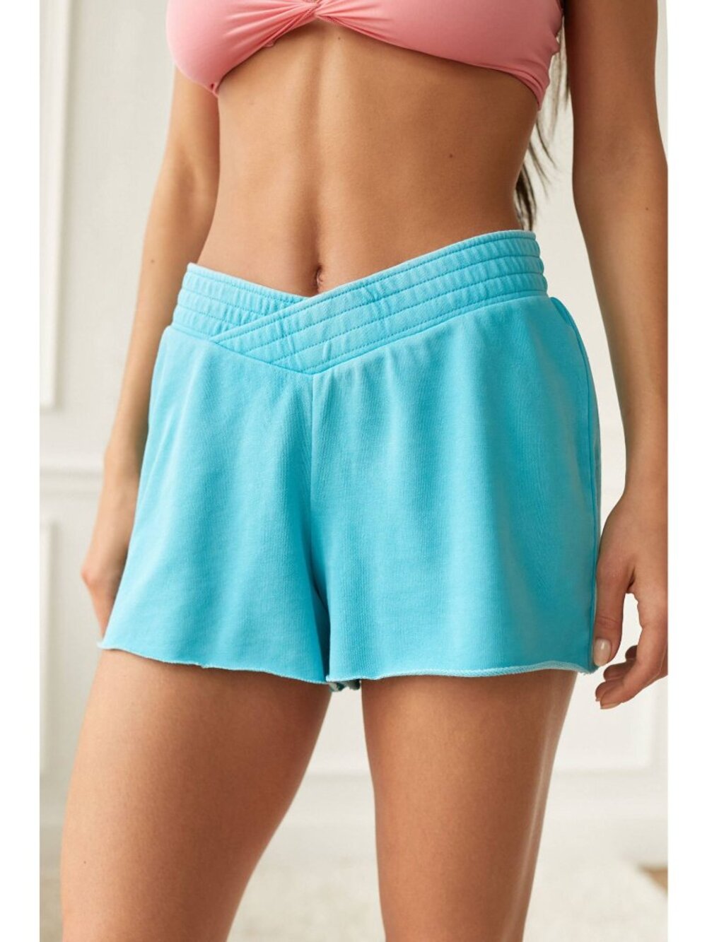 Urban Outfitters Blue Casual Sweat Shorts Size S